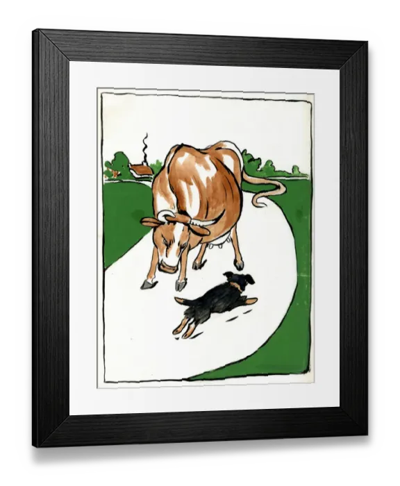 Framed Print : The House That Jack Built, by Minnie Asprey Framed Print : The House That Jack Built, by Minnie Asprey