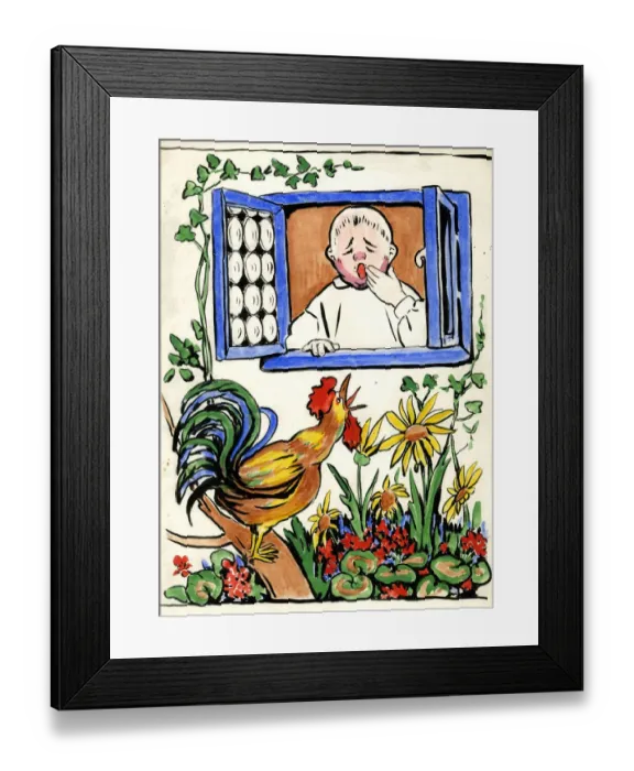 Framed Print : The House That Jack Built, by Minnie Asprey Framed Print : The House That Jack Built, by Minnie Asprey