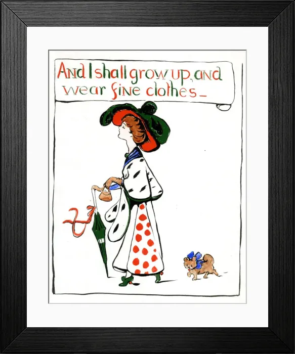 Framed Print : The Land of By and By, by Minnie Asprey Framed Print : The Land of By and By, by Minnie Asprey