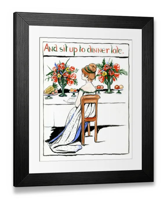 Framed Print : The Land of By and By, by Minnie Asprey Framed Print : The Land of By and By, by Minnie Asprey