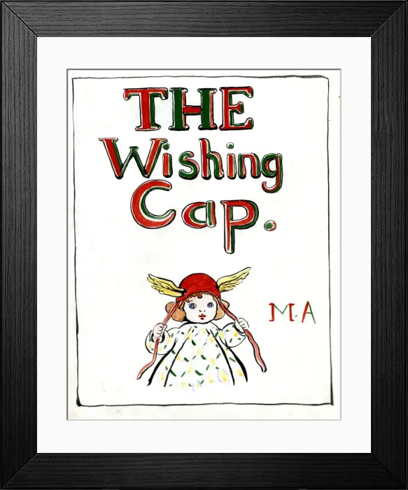 Framed Print : The Wishing Cap, by Minnie Asprey Framed Print : The Wishing Cap, by Minnie Asprey