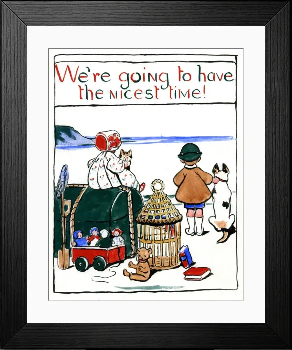 Framed Print : When Mothers Ship Comes Home, by Minnie Asprey Framed Print : When Mothers Ship Comes Home, by Minnie Asprey