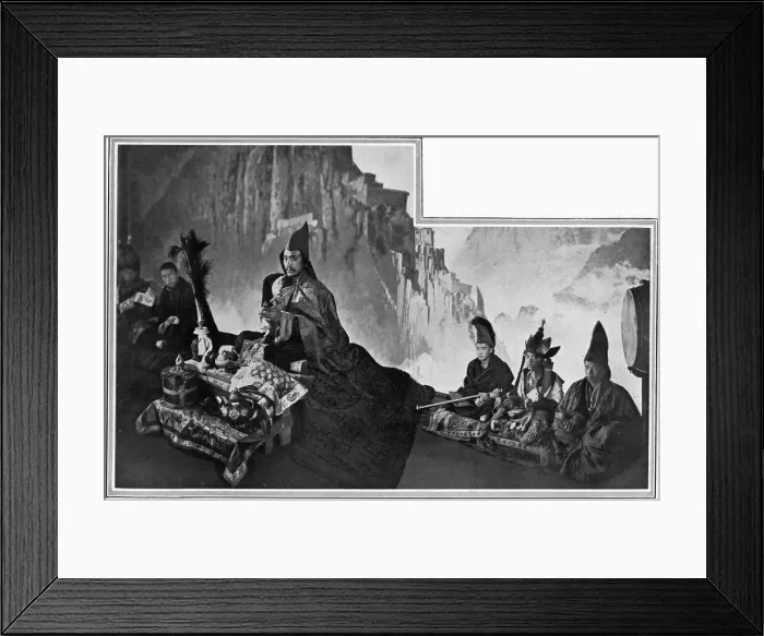 Framed Print : Tibetan Music at the Scala Theatre Framed Print : Tibetan Music at the Scala Theatre