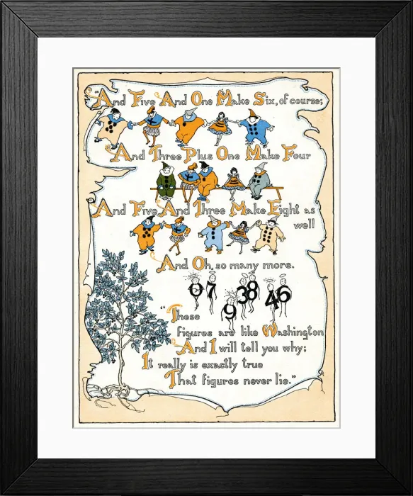 Framed Print : Marys Arithmetic Dream Framed Print : Marys Arithmetic Dream