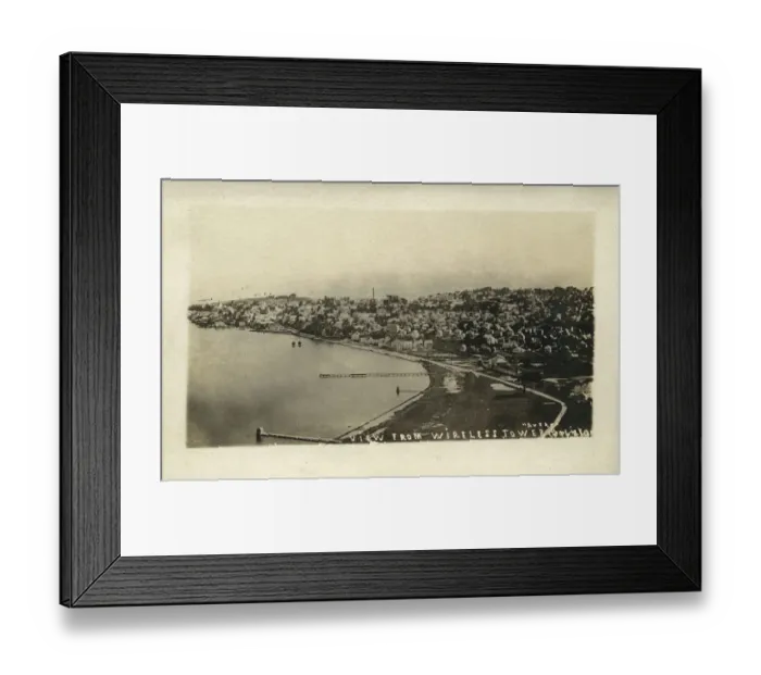 Framed Print : Belize, British Honduras - View From Wireless Tower Framed Print : Belize, British Honduras - View From Wireless Tower