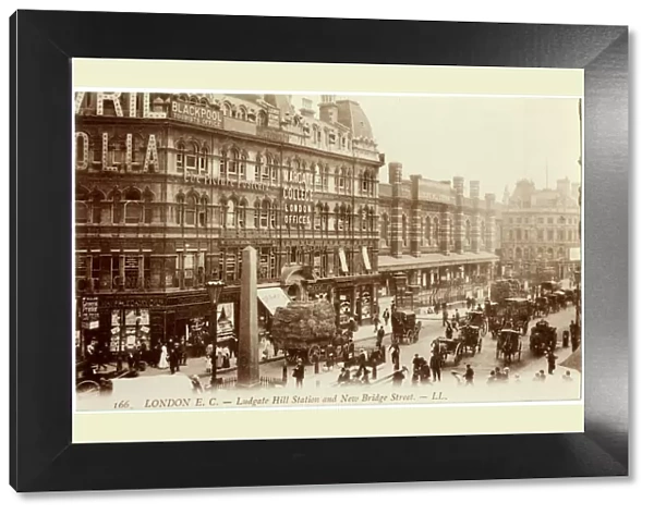 Ludgate Hill Station and New Bridge Street