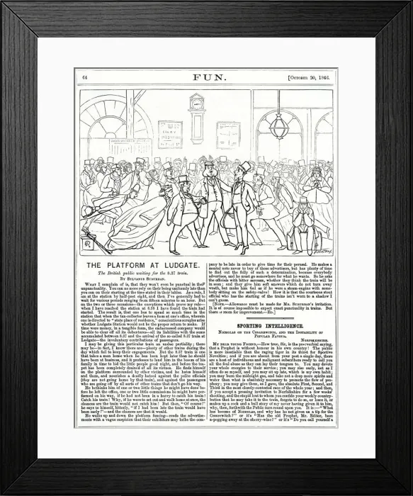 Framed Print : Ludgate station Framed Print : Ludgate station