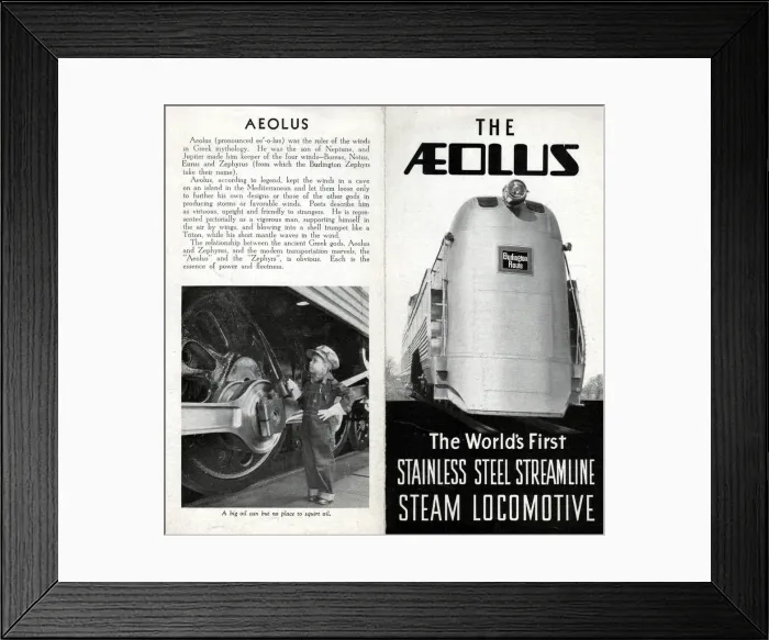 Framed Print : The Aeolus built by Burlington s Framed Print : The Aeolus built by Burlington s