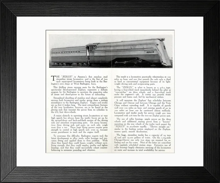 Framed Print : The Aeolus built by Burlington s Framed Print : The Aeolus built by Burlington s