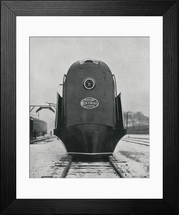 Framed Print : Commodore Vanderbilt - New York Central Railroad Framed Print : Commodore Vanderbilt - New York Central Railroad