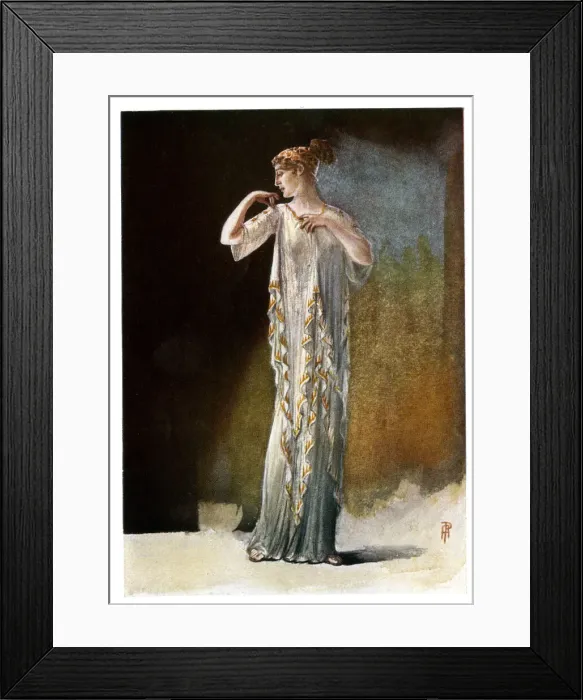 Framed Print : Ancient Greek lady Framed Print : Ancient Greek lady