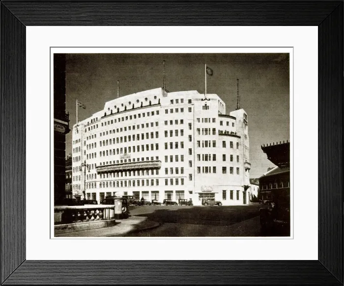 Framed Print : BBC Broadcasting House, Portland Place, London Framed Print : BBC Broadcasting House, Portland Place, London