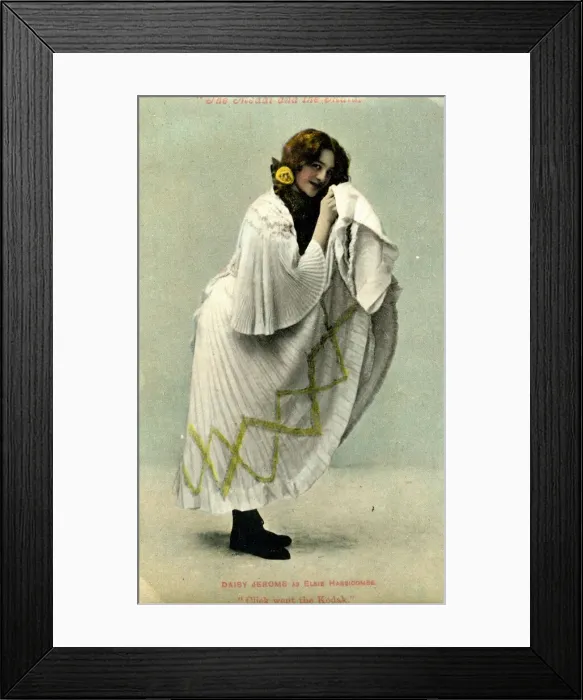 Framed Print : Daisy Jerome, the Medal and the Maid Framed Print : Daisy Jerome, the Medal and the Maid