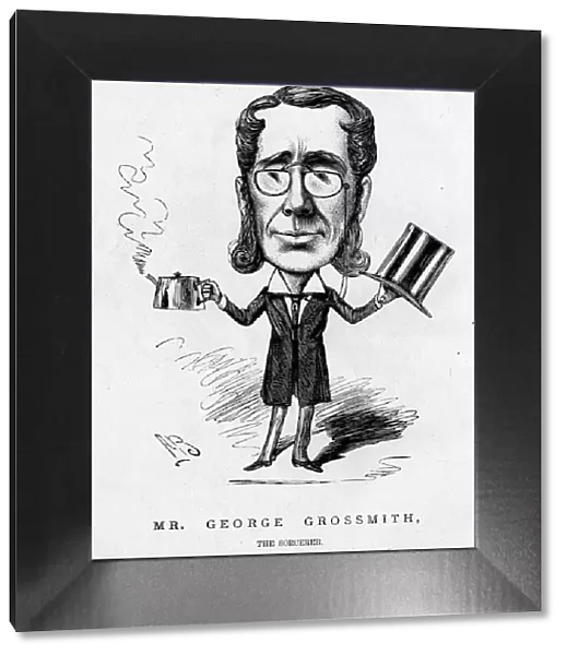 Cartoon, George Grossmith as The Sorcerer