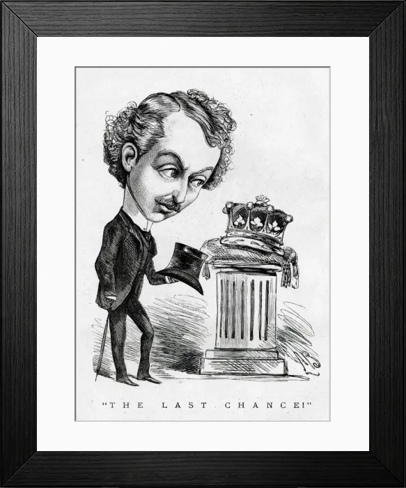 Framed Print : Cartoon, The Last Chance Framed Print : Cartoon, The Last Chance