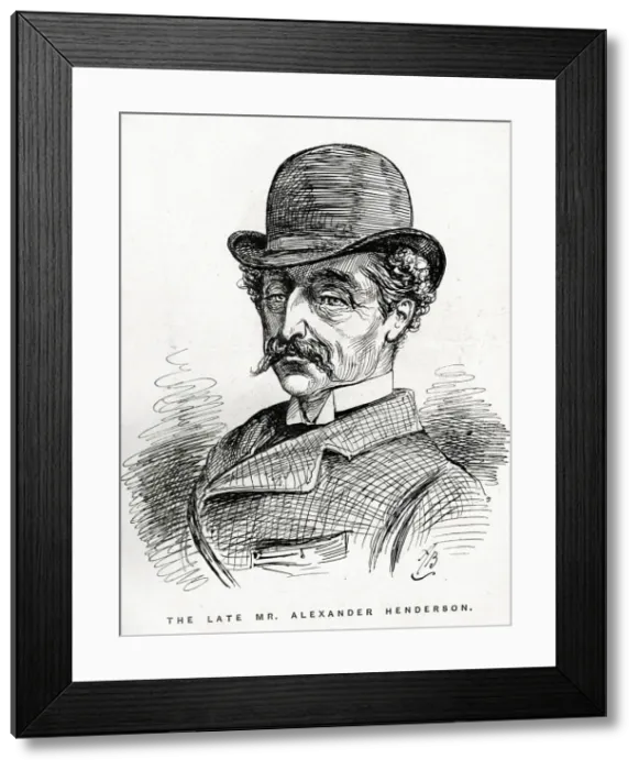 Framed Print : Portrait, The Late Mr Alexander Henderson Framed Print : Portrait, The Late Mr Alexander Henderson