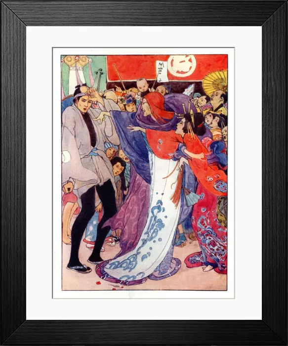 Framed Print : I claim my perjured lover, Nanki Poo Framed Print : I claim my perjured lover, Nanki Poo