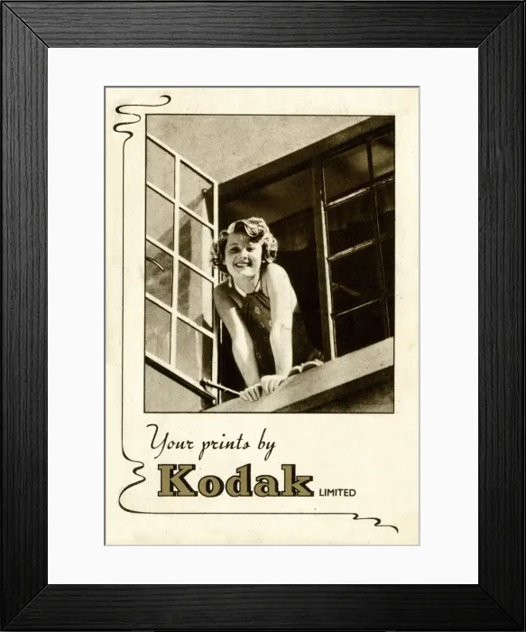 Framed Print : Kodak Photos photograph wallet Framed Print : Kodak Photos photograph wallet