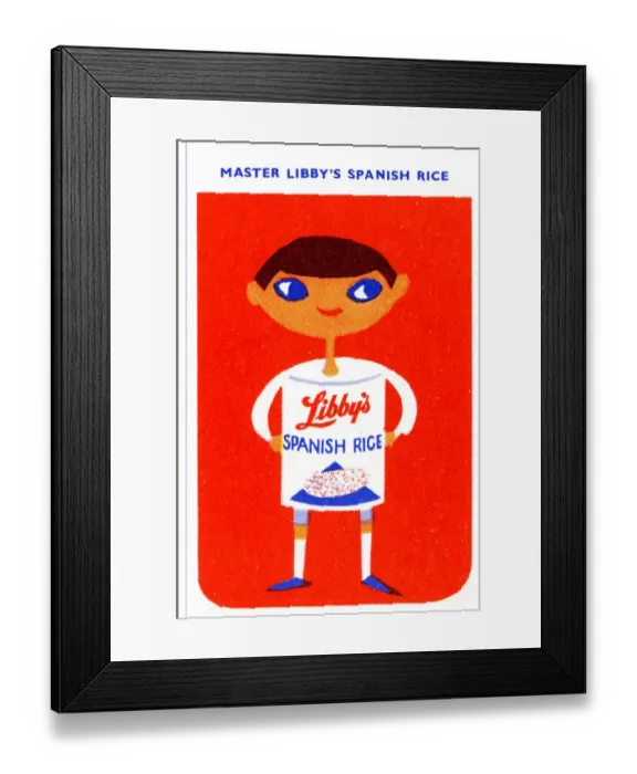 Framed Print : Master Libbys Spanish Rice Framed Print : Master Libbys Spanish Rice