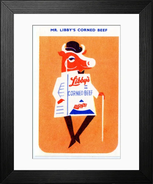 Framed Print : Mr Libbys Corned Beef Framed Print : Mr Libbys Corned Beef