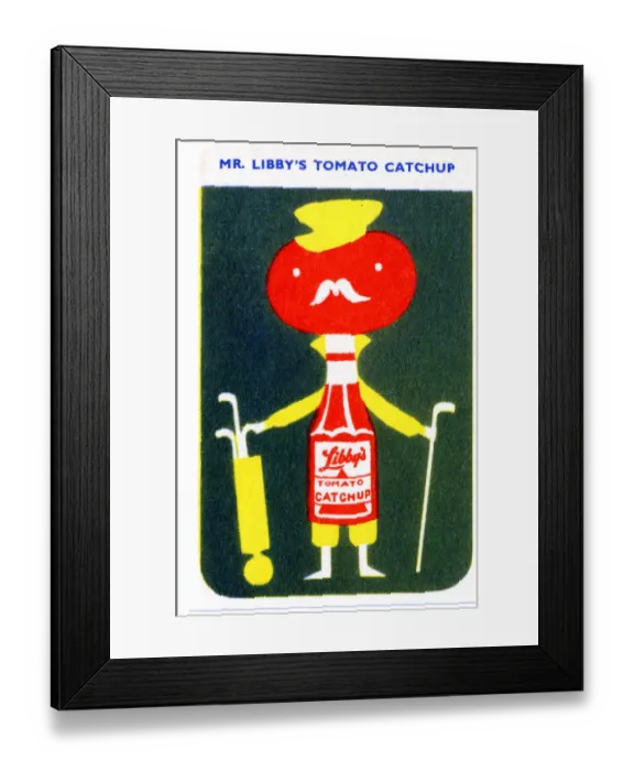 Framed Print : Mr Libbys Tomato Catchup Framed Print : Mr Libbys Tomato Catchup
