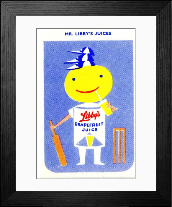 Framed Print : Mr Libbys Juices, Grapefruit Juice Framed Print : Mr Libbys Juices, Grapefruit Juice