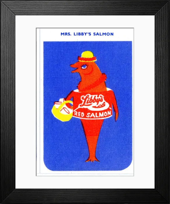 Framed Print : Mrs Libbys Red Salmon Framed Print : Mrs Libbys Red Salmon