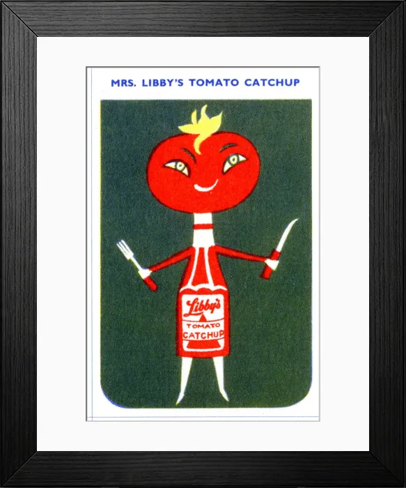 Framed Print : Mrs Libbys Tomato Catchup Framed Print : Mrs Libbys Tomato Catchup