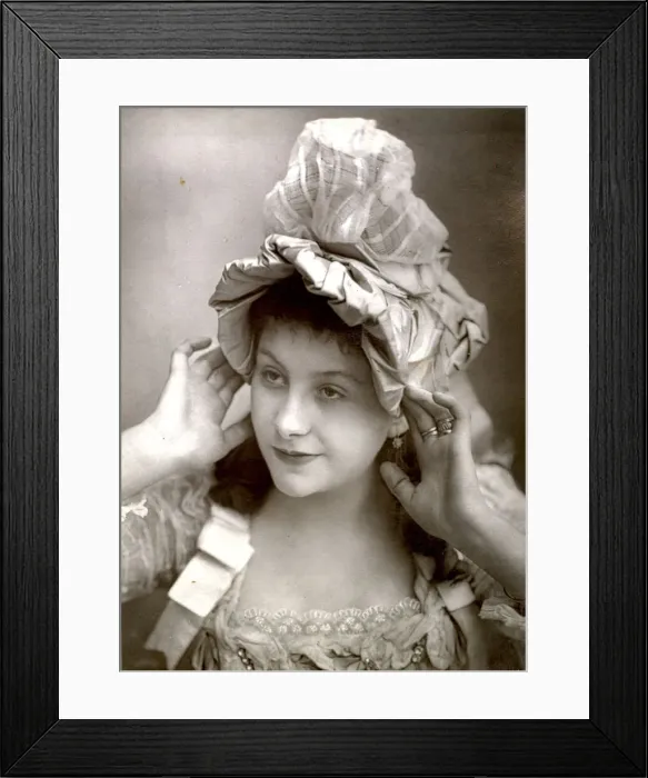 Framed Print : Miss Fielding, Victorian actress Framed Print : Miss Fielding, Victorian actress