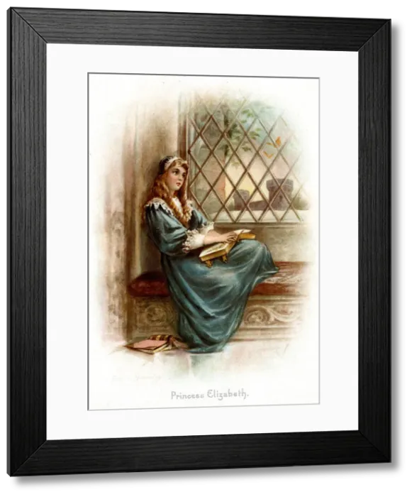 Framed Print : Princess Elizabeth (later Queen Elizabeth I) Framed Print : Princess Elizabeth (later Queen Elizabeth I)