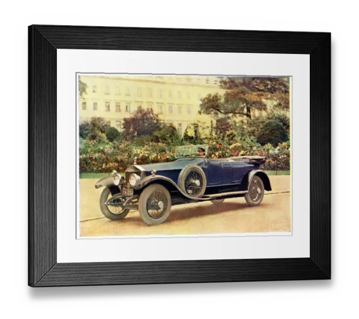 Framed Print : Rolls-Royce Silver Ghost Open Touring Car Framed Print : Rolls-Royce Silver Ghost Open Touring Car