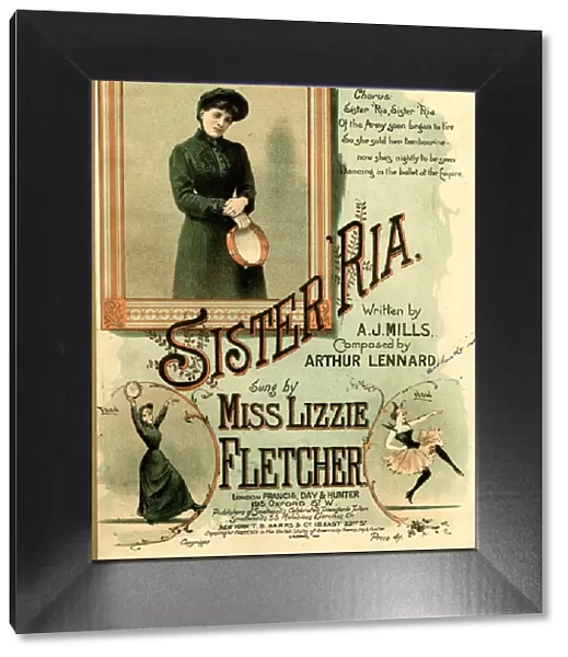 Music cover, Sister Ria, sung by Miss Lizzie Fletcher
