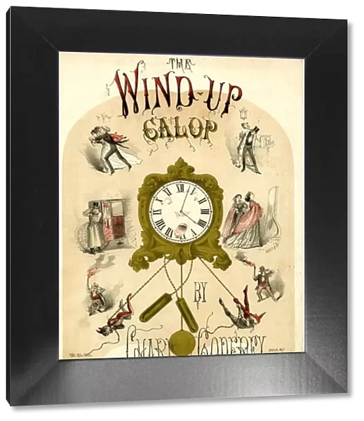 Music cover, The Wind-Up Galop by Charles Godfrey