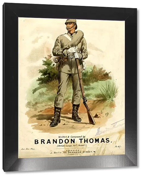 Music cover, Tommy Atkins by Brandon Thomas