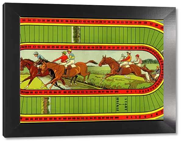 Steeple Chase, horse racing board game