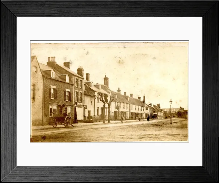 Framed Print : Street scene in Swindon, Wiltshire Framed Print : Street scene in Swindon, Wiltshire