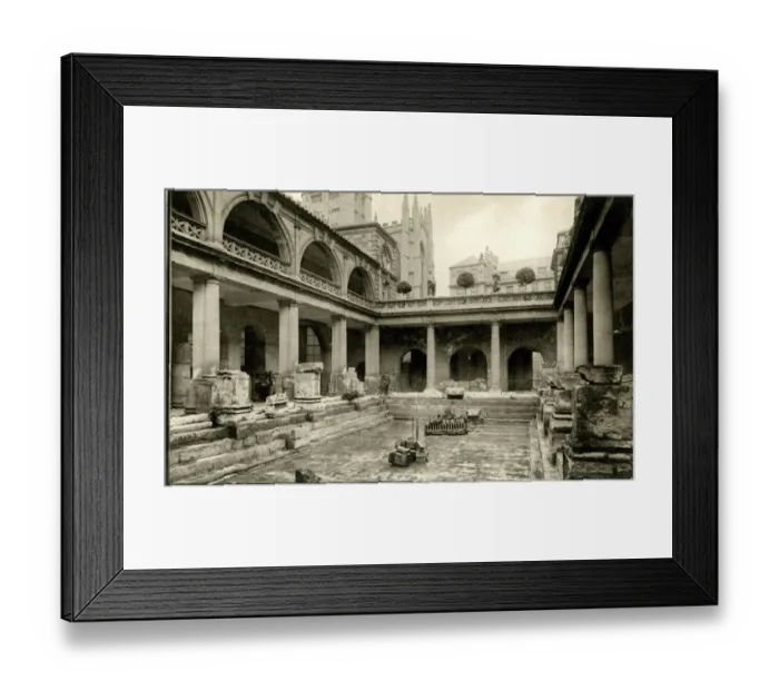 Framed Print : The Great Roman Bath, Bath Framed Print : The Great Roman Bath, Bath