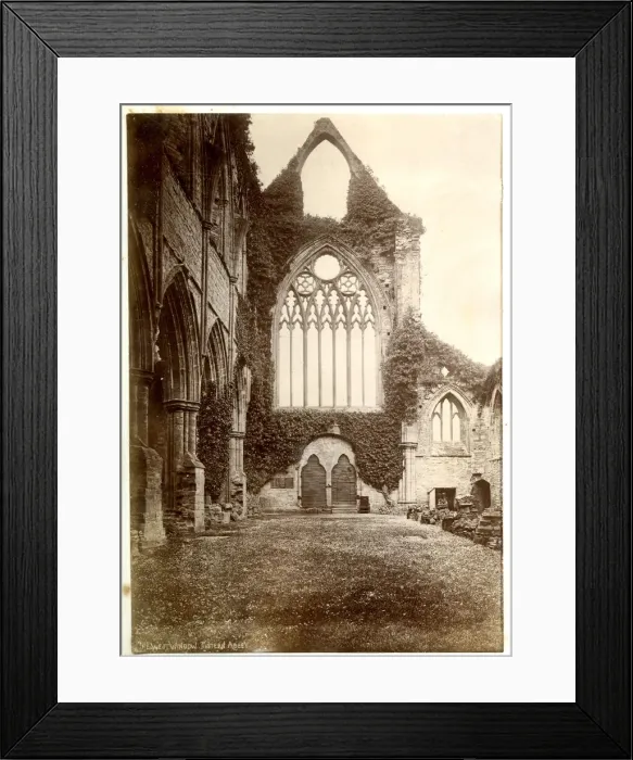 Framed Print : West Window, Tintern Abbey, Monmouthshire Framed Print : West Window, Tintern Abbey, Monmouthshire