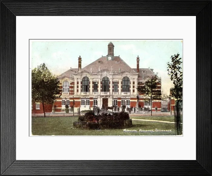 Framed Print : Municipal Buildings, Tottenham, North London Framed Print : Municipal Buildings, Tottenham, North London