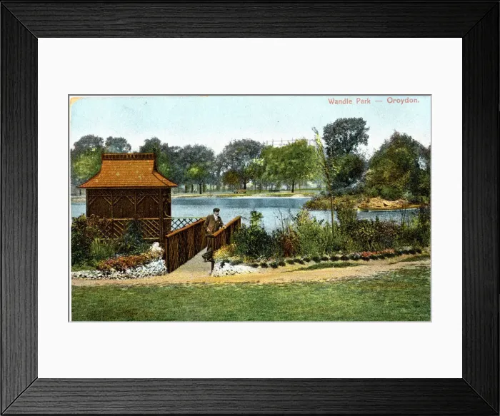 Framed Print : Wandle Park, Croydon, Surrey Framed Print : Wandle Park, Croydon, Surrey