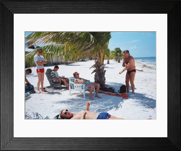 Framed Print : Catching rays at Belize Framed Print : Catching rays at Belize