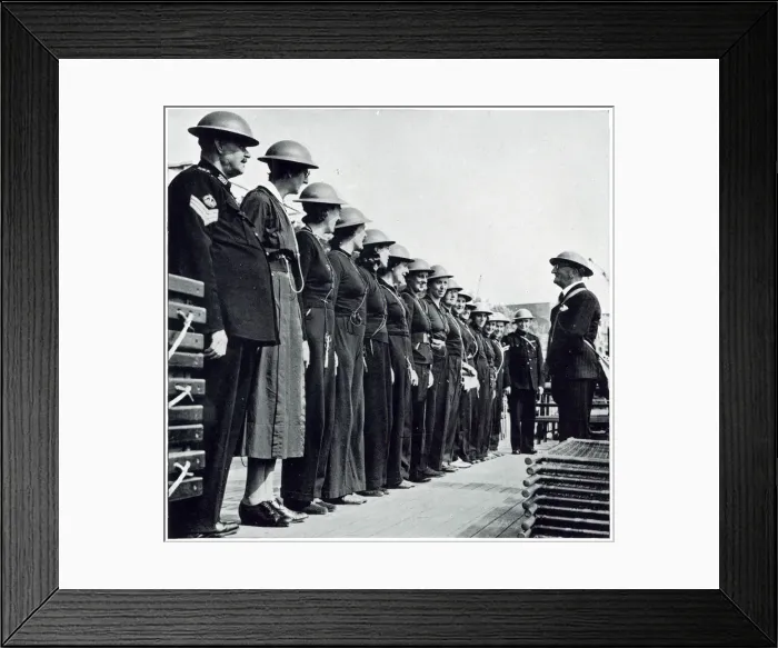 Framed Print : Women of the River Emergency Service, September 1939 Framed Print : Women of the River Emergency Service, September 1939
