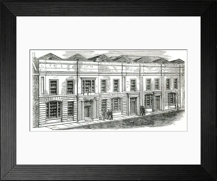 Framed Print : Railway station at Liverpool Road, Manchester Framed Print : Railway station at Liverpool Road, Manchester