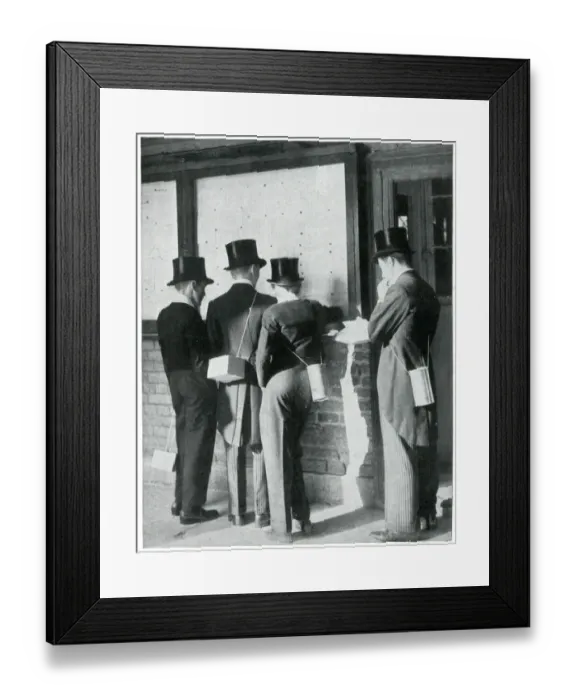 Framed Print : College boys returning to Eton with gas masks, Sept 1939 Framed Print : College boys returning to Eton with gas masks, Sept 1939