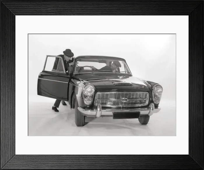 Framed Print : Advertisement for CPV - Man and Chauffeur - Austin A99 Framed Print : Advertisement for CPV - Man and Chauffeur - Austin A99