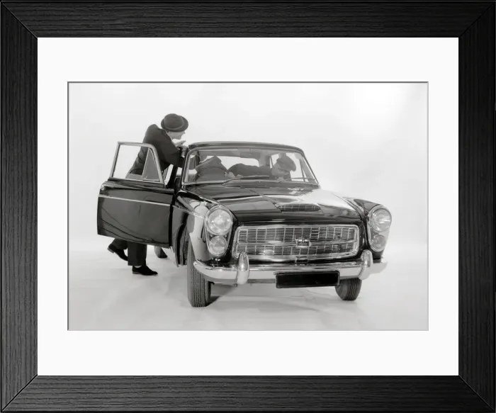 Framed Print : Advertisement for CPV - Man and Chauffeur - Austin A99 Framed Print : Advertisement for CPV - Man and Chauffeur - Austin A99