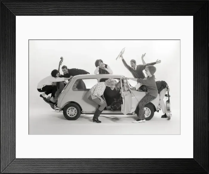 Framed Print : Advertisement for CPV - Beatniks - Austin A7 Framed Print : Advertisement for CPV - Beatniks - Austin A7