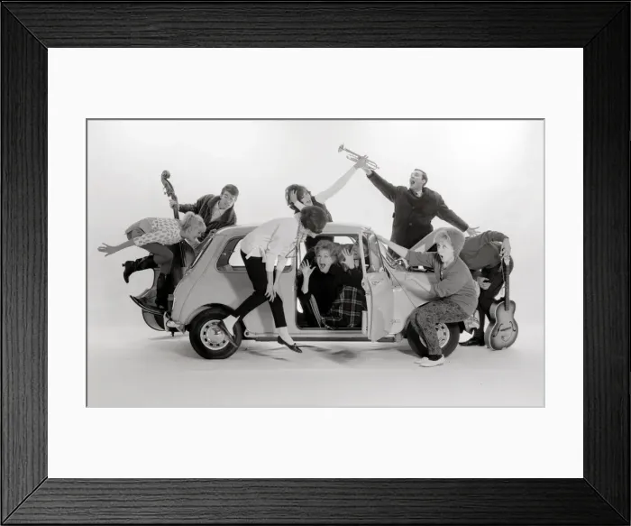 Framed Print : Advertisement for CPV - Beatniks - Austin A7 Framed Print : Advertisement for CPV - Beatniks - Austin A7