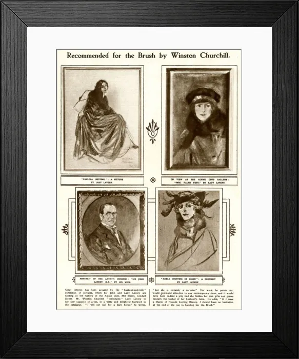 Framed Print : Lady Lavery 1921 Framed Print : Lady Lavery 1921