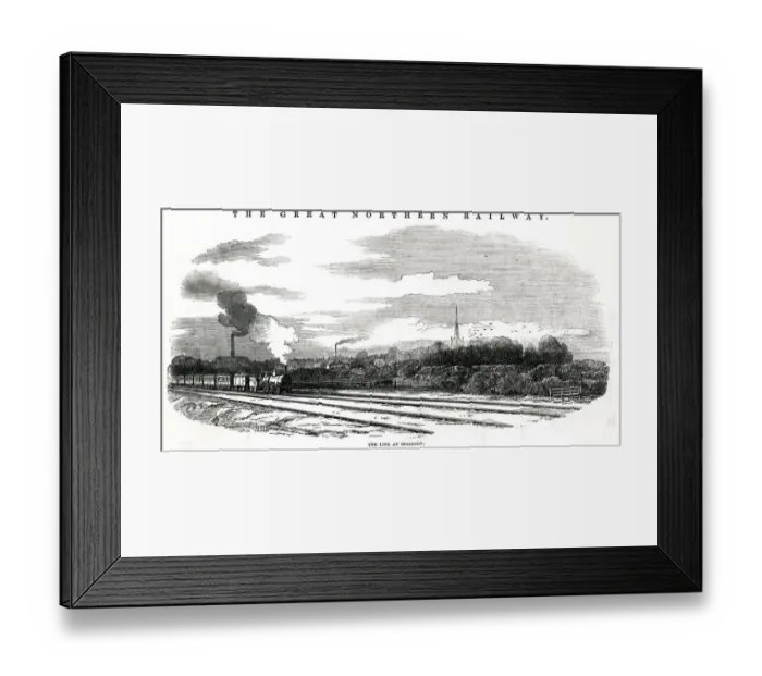 Framed Print : Great Northern Railway at Spalding, Lincolnshire Framed Print : Great Northern Railway at Spalding, Lincolnshire